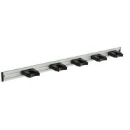 Rail de suspension d'outils 900 mm Toolflex gris métal