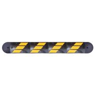 Ralentisseur Noir/Jaune complet - 2,4m de long - 15 km/h