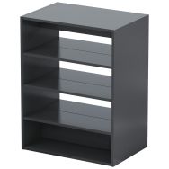 Rayonnage Nigéria double face hauteur 130cm-MBA