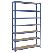 Rayonnage d'archives Rapid 2 1980x1220x305 7 tab bleu