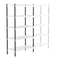 Rayonnage Combi-Flip sprinkler - Tablettes grillagées - Manorga