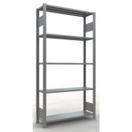 Rayonnage léger Easy-Fix -Double face - Finition galva - Schulte