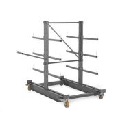 Rayonnage mobile léger Cantilever - Poignée de manutention