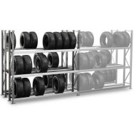 Rayonnage pneu Epsivol - Double profondeur - Manorga