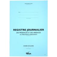 Registre journalier réf P3 21x29.7 cm -20 pages