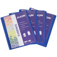 Reliure plastique personnalisable 20 volets transparents
