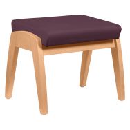 Repose-jambes Realty coussin ginkgo structure hêtre - Sunset Creation
