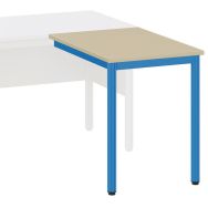Retour chaire Nova 80 60 cm stratifié chants polypropylène - Mobidecor