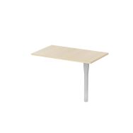 Retour bureau rectangulaire Noga 80 x 60 cm - MBA