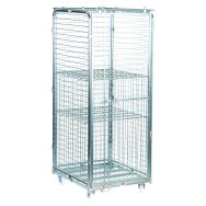 Roll-conteneur de sécurité - 2 étagères - Capacité 400 kg - Manutan