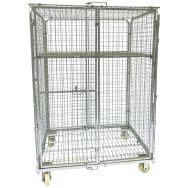 Roll-conteneur maxi de sécurité - 1 étagère - Capacité 600 kg - Manutan