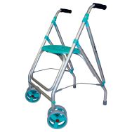 Rollator 2 roues ARA-D turquoise