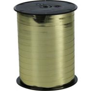 Rouleau 250mx7mm ruban bolduc métal - or
