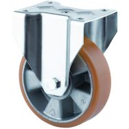 Roulette à platine en polyuréthane pour charges lourdes - Tente