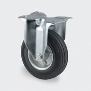 Roulette acier fixe - 140 à 410  kg - Série 3370 - Tente