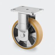 Roulette aluminium fixe - 1000 à 4000  kg - Série 9650 - Tente