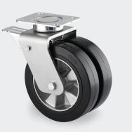 Roulette aluminium pivotante - 1200 à 1500  kg -Série 9940 - Tente