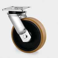 Roulette fonte pivotante - 1000 à 4000  kg - Série 9650 - Tente
