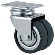 Roulette jumelée pivotante Capacité de 60 kg à 100 kg - Tente