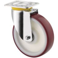 Roulette pivotante Zeta fixation automatique 180° - Tente