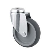 Roulette pivotante à oeil - Capacité 75 kg, Poids : 0.213 kg