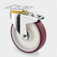 Roulette polyamide pivotante - 600 à 1600  kg - Série 4680 - Tente
