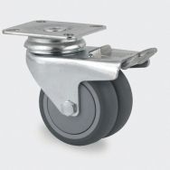Roulette polypropylène pivotante - 140 à 200  kg - Série 2970 - Tente
