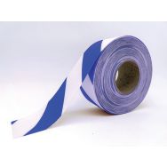 Ruban adhésif de marquage au sol LeanStripe - Bleu/Blanc - Ergomat