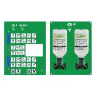 SERIE DL - Station murale 2 flacons de 500 ml pour les yeux