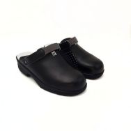 Sabot de sécurité en cuir noir Bjornson SRC - Nordways