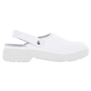 Sabot de sécurité en microfibre blanc, pointure 38