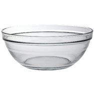 Saladier Lys 159cl diamètre 20.5cm transparent