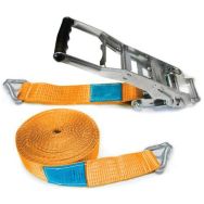 Sangle arrimage à tendeur cliquet orange-9 m-LC 2500/5000daN