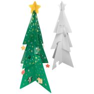 Sapin à décorer-peindre-colorier