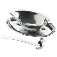 Saucière avec louche et plateau Luxe Lacor