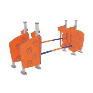 Haies de saut groupées pour chien de taille M et L