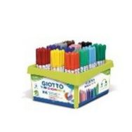 Schoolpack 108 feutres Giotto Turbo Advanced couleurs assorties