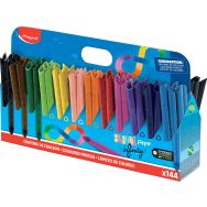 Schoolpack 144 crayons de couleurs SCHOOL'PEPS INFINITY