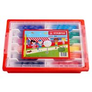 Schoolpack 144 feutres assortis Stabilo Power pointe 2.8 mm