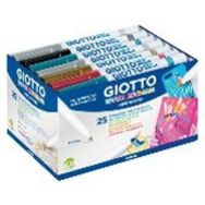 Schoolpack 25 feutres decor métal