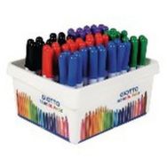 Schoolpack 60 feutres Robercolor Giotto pointe ogive moyenne Ø 4 mm