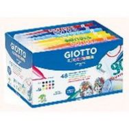 Schoolpack de 48 feutres giotto decor textile