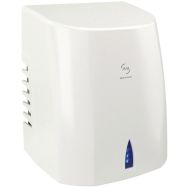 Sèche-Mains Copt'Air-S à air pulsé chauffant JVD - 1500 W Blanc