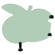 Séparation toilette enfant Pomme - Lagon