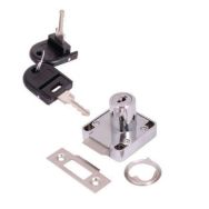 Serrure àoquet varié 19x22mm chromé
