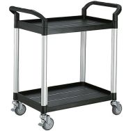 Servante 250 kg polypropylène 2 plateaux 680 x 450 mm - Manutan Expert