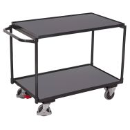 Servante à 2 plateaux bois - Charge 250Kg