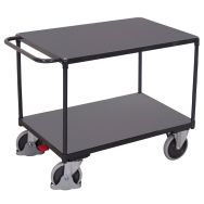 Servante à 2 plateaux bois - Charge 400 à 500Kg - Variofit
