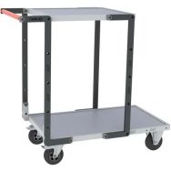 Servante montée 1 plateau long et 1 plateau court 1095x540x945mm -FIMM