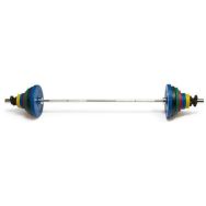 Set Olympique 130 kg Diam 51 mm